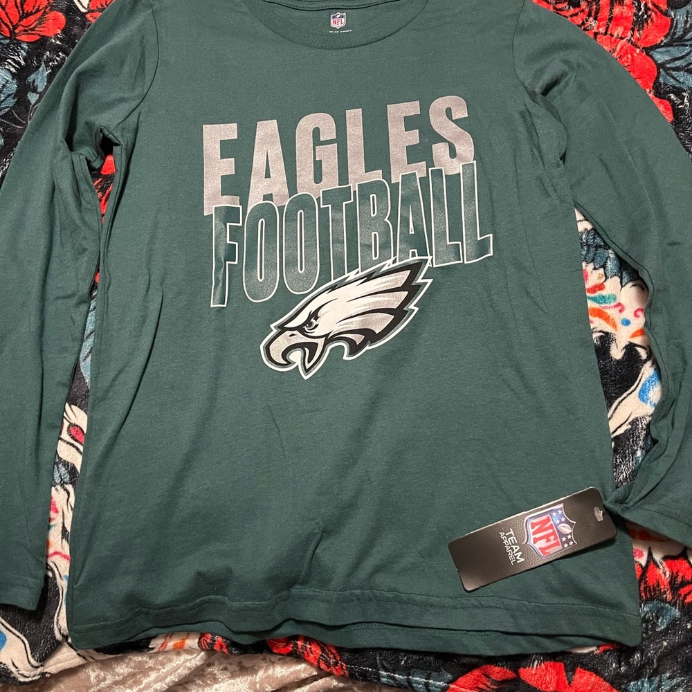 Eagles Football Long Sleeve Shirt
